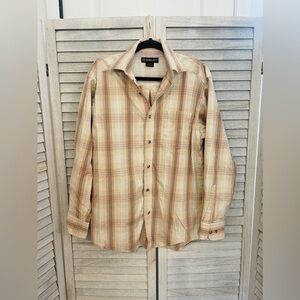Ariat Men’s Button Down Long Sleeve Shirt Size S